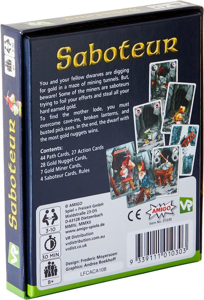 Saboteur Card Game