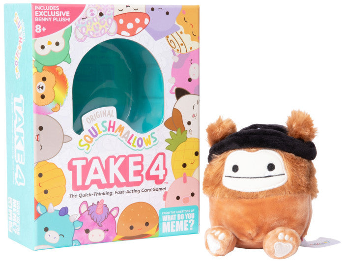 Squishmallows Take 4 Card Game - Wizard's Arcane Tabletop Tavern