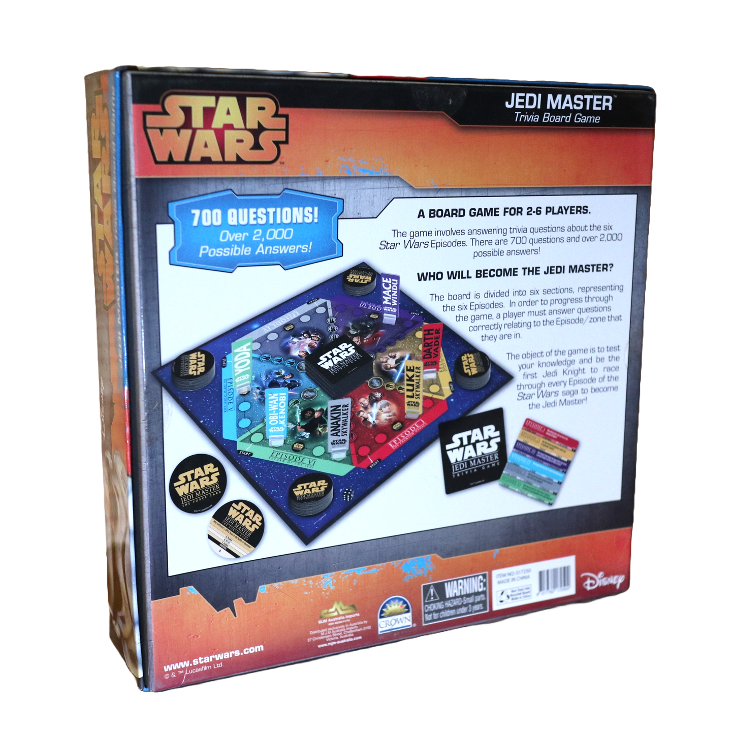 Star Wars: Jedi Master Trivia Board Game (used)