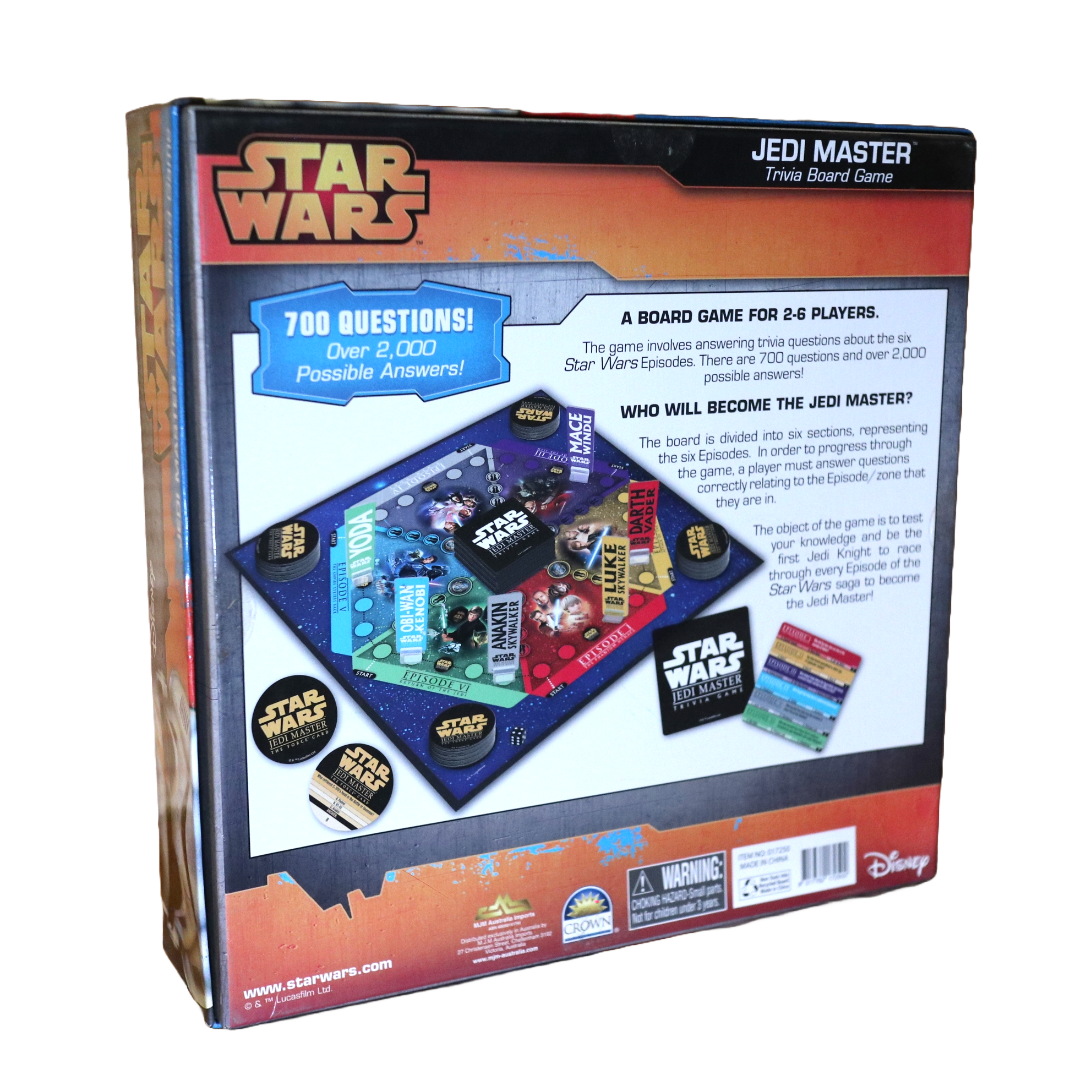 Star Wars: Jedi Master Trivia Board Game (used)