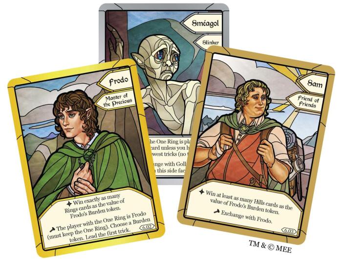 The Lord of the Rings The Two Towers Trick Taking Game