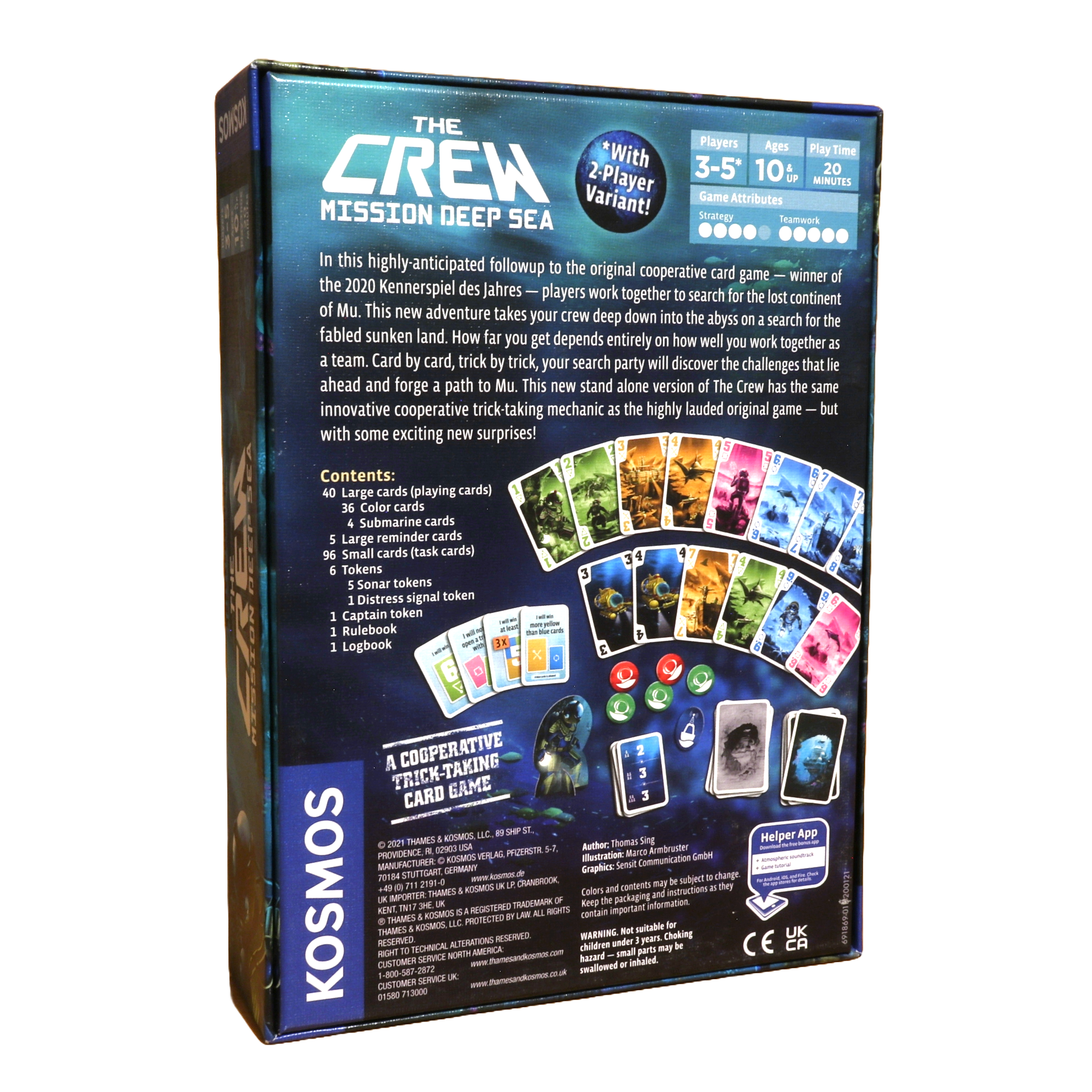 The Crew 2 Mission Deep Sea (used) - Wizard's Arcane Tabletop Tavern