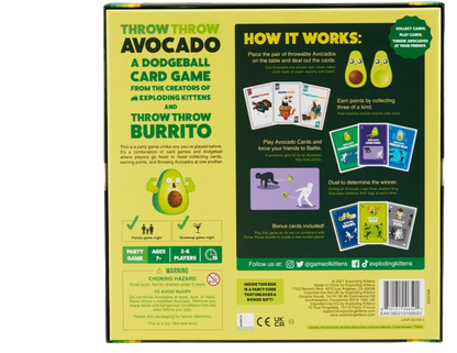 Throw Throw Avocado (By Exploding Kittens)