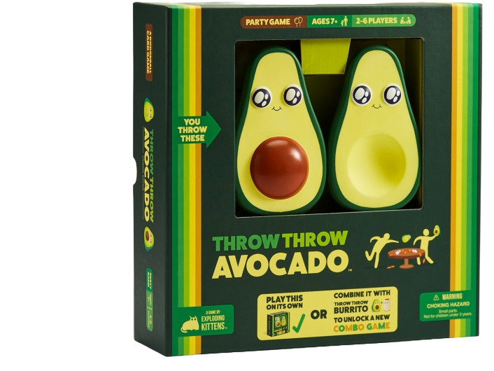 Throw Throw Avocado (By Exploding Kittens) - Wizard's Arcane Tabletop Tavern