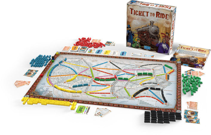 Ticket to Ride - Wizard's Arcane Tabletop Tavern