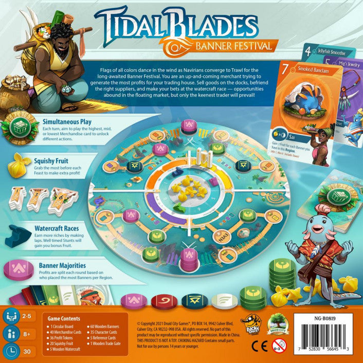 Tidal Blades Banner Festival - Wizard's Arcane Tabletop Tavern
