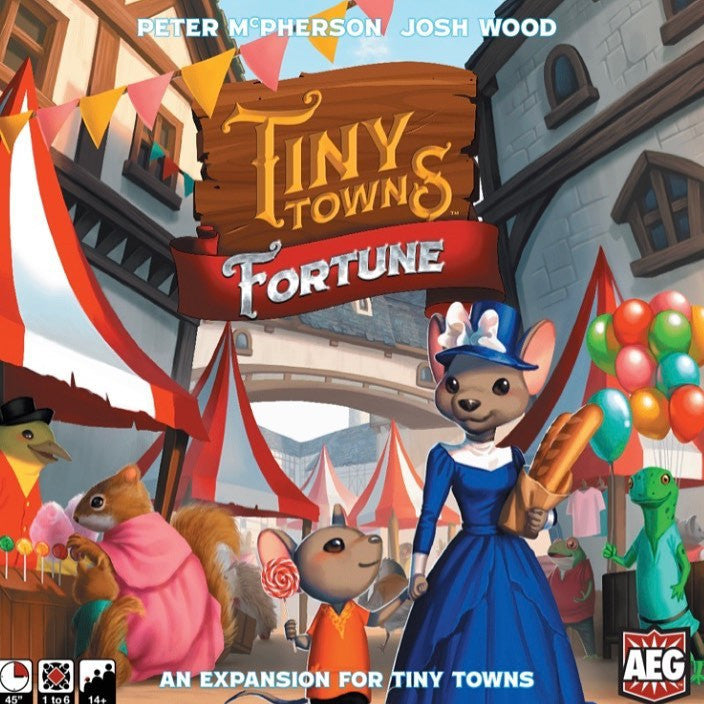 Tiny Towns Fortune Expansion - Wizard's Arcane Tabletop Tavern