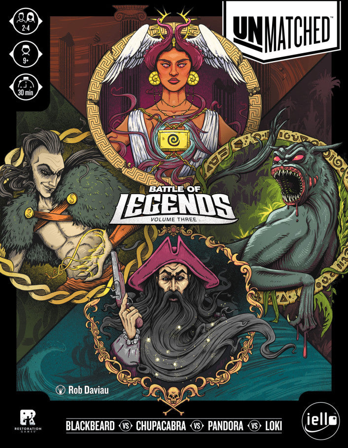 Unmatched Battle of Legends Volume 3 - Wizard's Arcane Tabletop Tavern