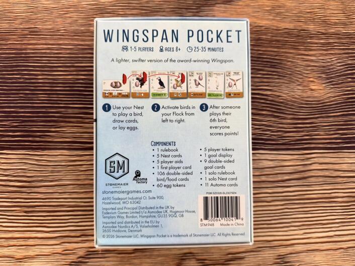 Wingspan Pocket