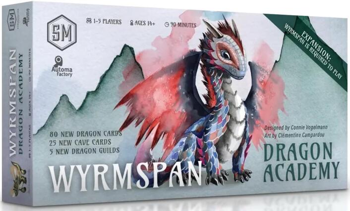Wyrmspan Dragon Academy Expansion